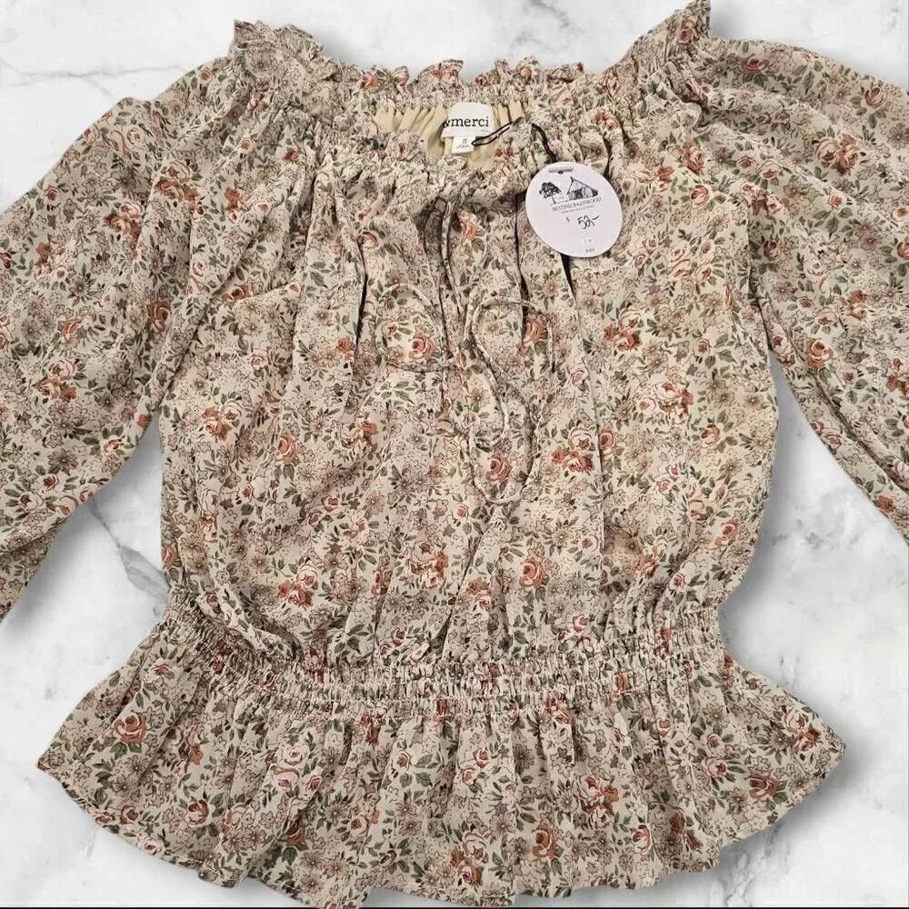 &Merci Long Sleeve Top - Picture 3 of 5